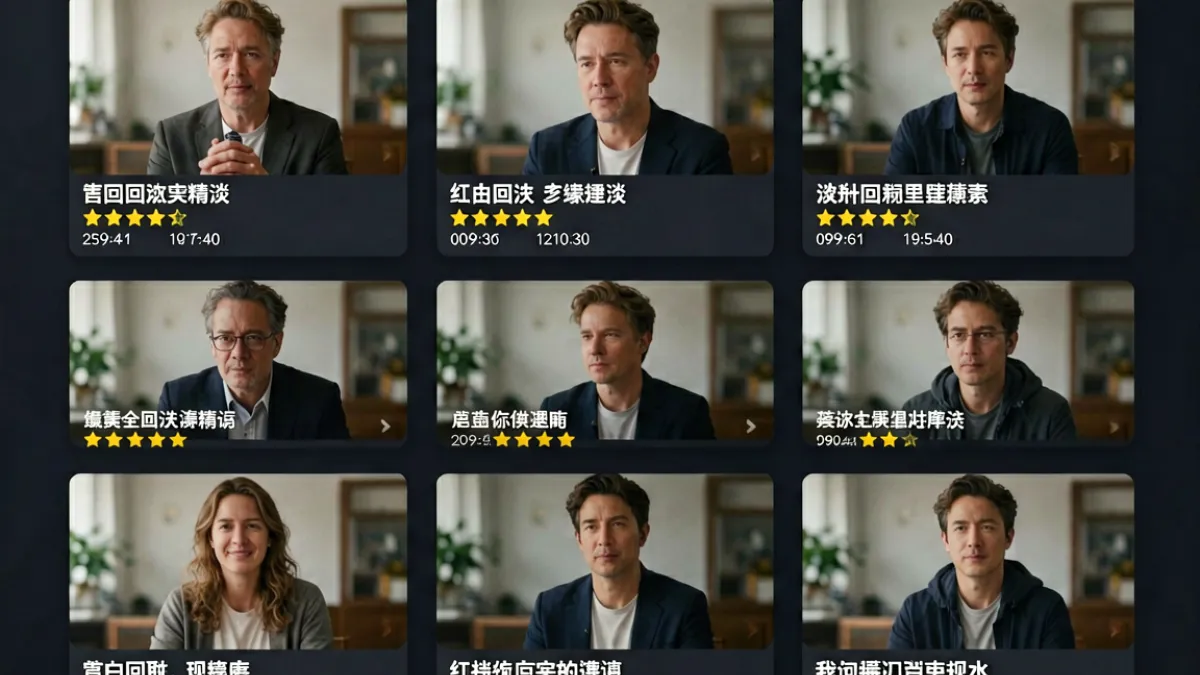 porno日本精选视频封面，展示一组经过编辑实测评分的热门作品缩略图列表